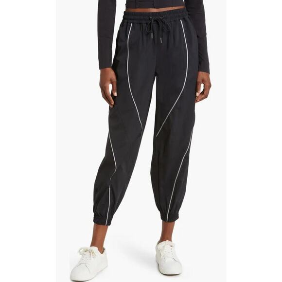 Zella Streamline High Waist Reflective Pants In Black - Picture 1 of 10